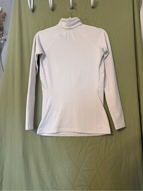 Nike Women's Long Sleeve Mock Neck Top - White
